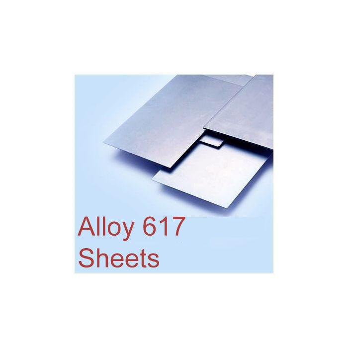 Inconel / Alloy 617 Sheet 1.27mm Thick Sheet