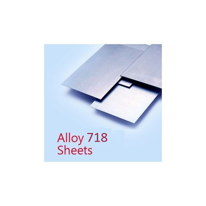 Inconel / Alloy 718 Sheet 6.35mm Thick Sheet
