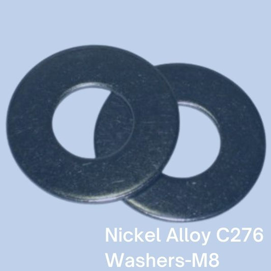 M8 Nickel Alloy / Hastelloy C276 Washers
