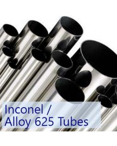 Inconel / Alloy 625 10.0mm Dia x 1.0mm wall Seamless Tube